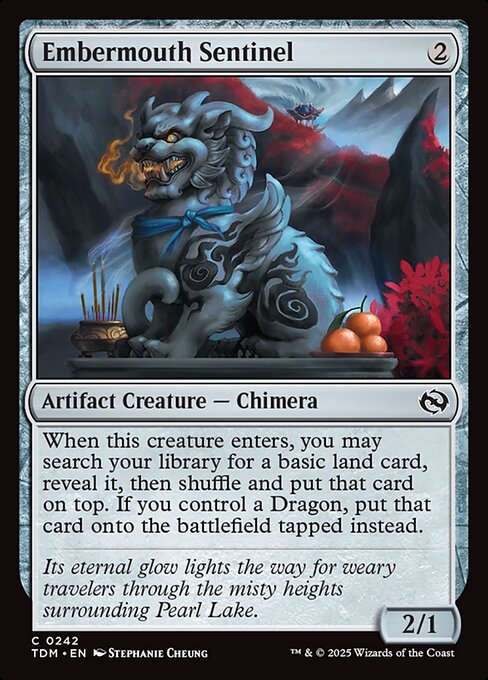 Embermouth Sentinel (Foil) - Tarkir: Dragonstorm