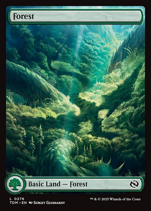 Forest (0276) - Tarkir: Dragonstorm