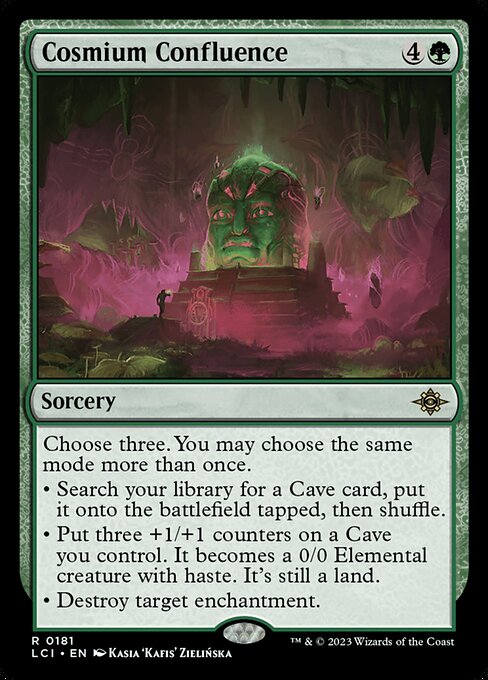 Cosmium Confluence (Foil) - The Lost Caverns of Ixalan