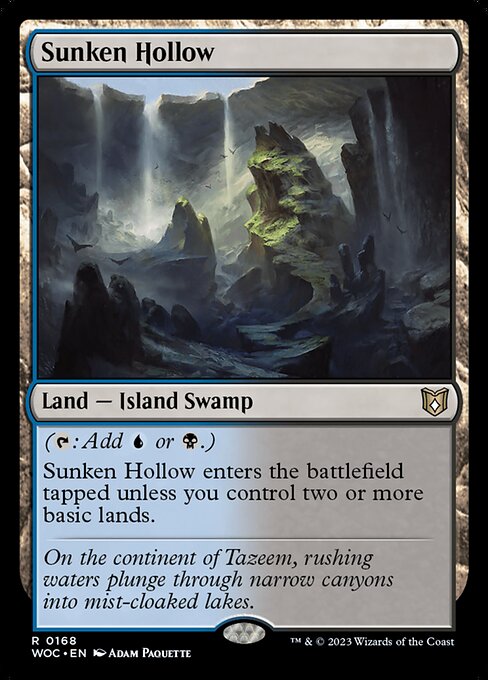 Sunken Hollow - Commander: Wilds of Eldraine