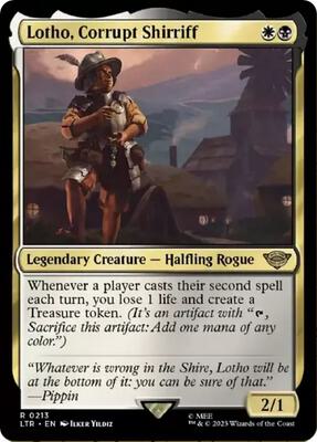 Lotho, Corrupt Shirriff - Universes Beyond: The Lord of the Rings: Tales of Middle-earth