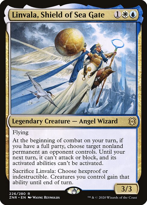 Linvala, Shield of Sea Gate - Zendikar Rising