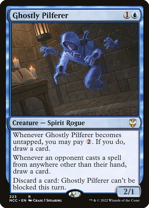 Ghostly Pilferer - Commander: Streets of New Capenna
