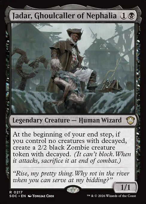 Jadar, Ghoulcaller of Nephalia - Commander: Secrets of Strixhaven