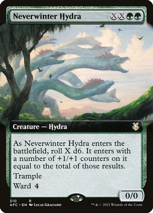 Neverwinter Hydra (Extended Art) - Commander: Adventures in the Forgotten Realms