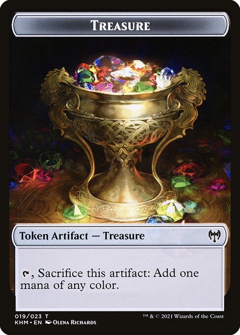Treasure Token (Foil) - Kaldheim