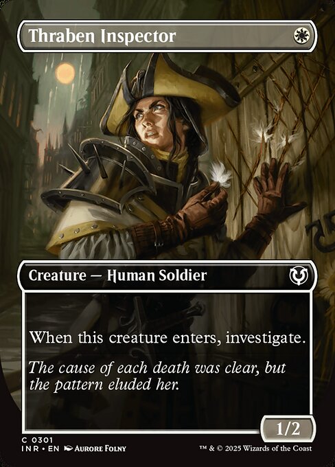 Thraben Inspector (Borderless) - Innistrad Remastered