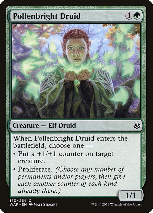 Pollenbright Druid - War of the Spark