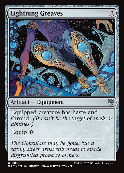 Lightning Greaves - Commander: Aetherdrift