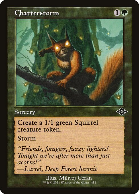 Chatterstorm (Retro Frame) (Foil) - Modern Horizons 2