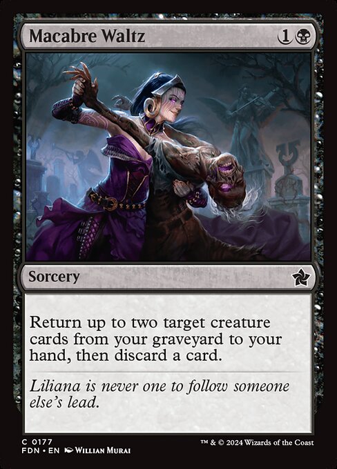 Macabre Waltz (Foil) - Foundations