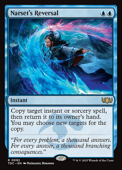 Narset's Reversal - Commander: Tarkir: Dragonstorm