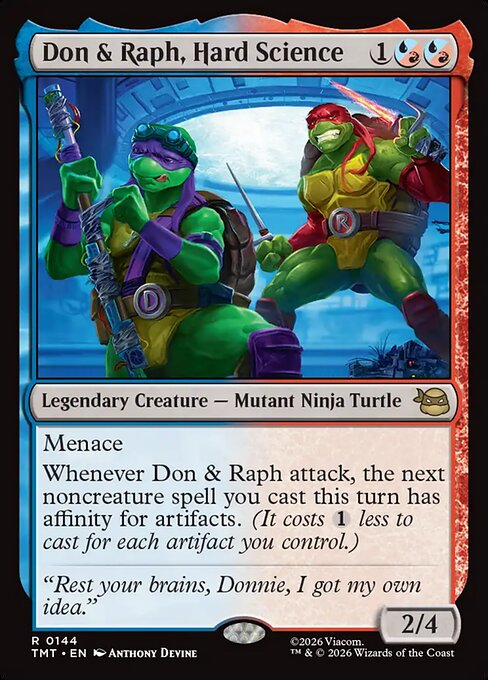 Don & Raph, Hard Science - Teenage Mutant Ninja Turtles