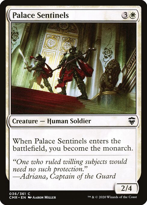 Palace Sentinels (Foil) - Commander Legends