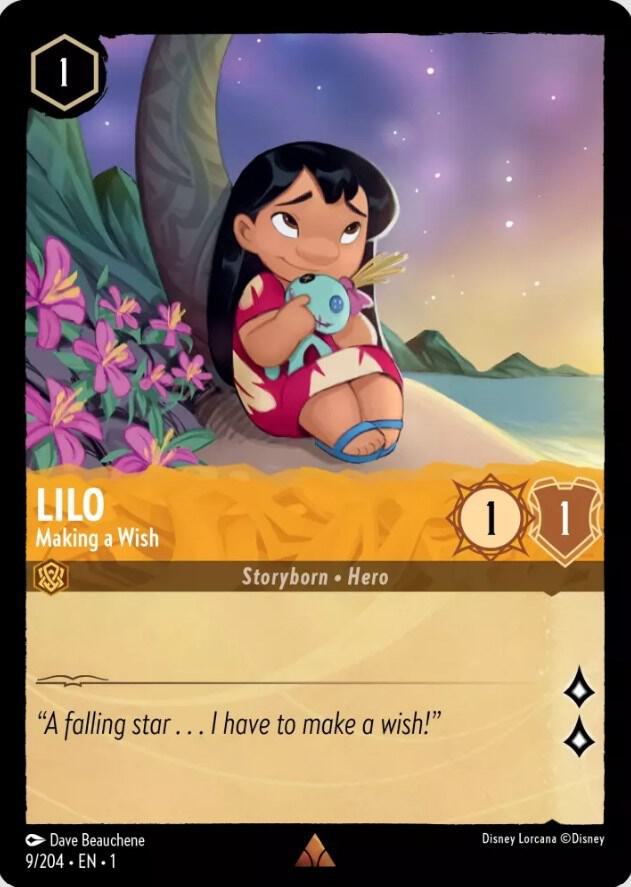 Lilo - Making a Wish (Foil) - The First Chapter