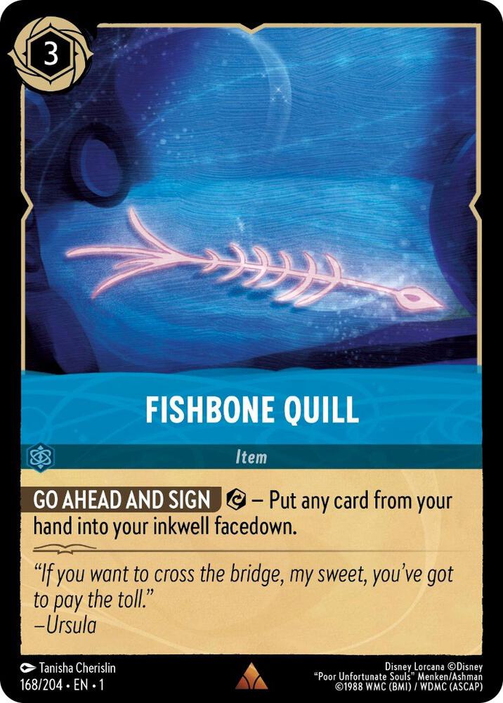 Fishbone Quill (Foil) - The First Chapter