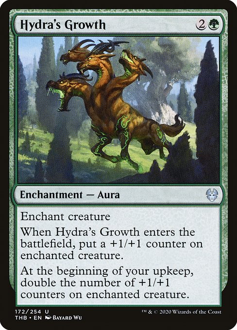 Hydra's Growth (Foil) - Theros Beyond Death