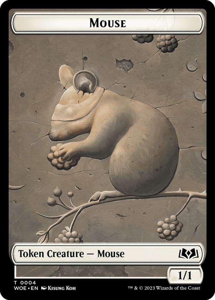 Mouse Token - Wilds of Eldraine