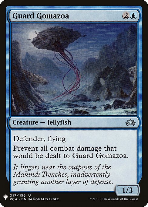 Guard Gomazoa - The List Reprints