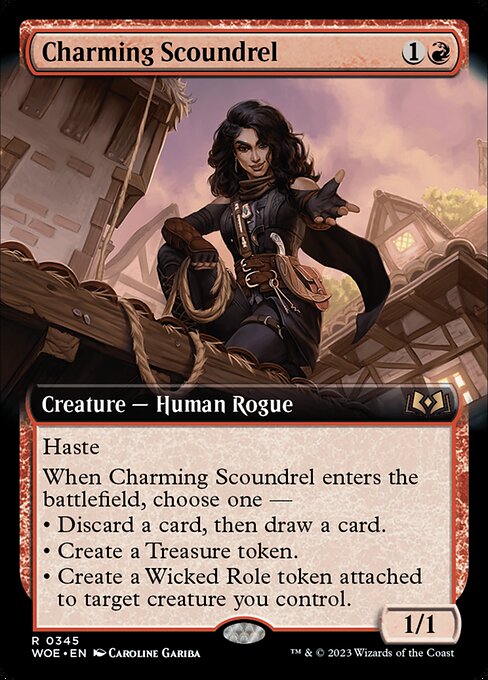 Charming Scoundrel (Extended Art) - Wilds of Eldraine