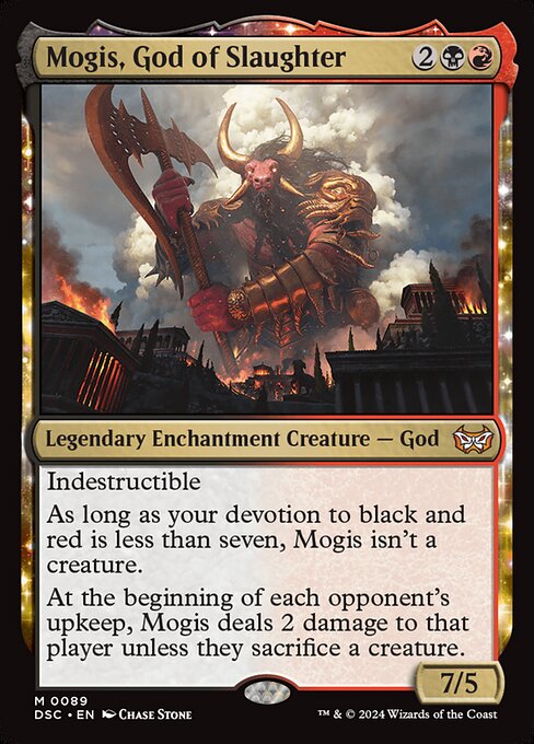 Mogis, God of Slaughter - Commander: Duskmourn: House of Horror