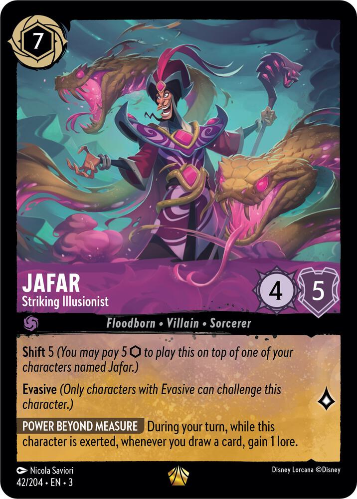 Jafar - Striking Illusionist (Foil) - Into the Inklands