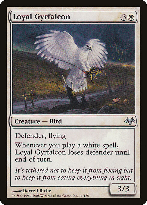 Loyal Gyrfalcon (Foil) - Eventide
