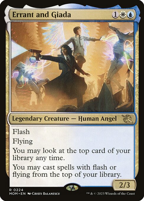 Errant and Giada (Foil) - March of the Machine