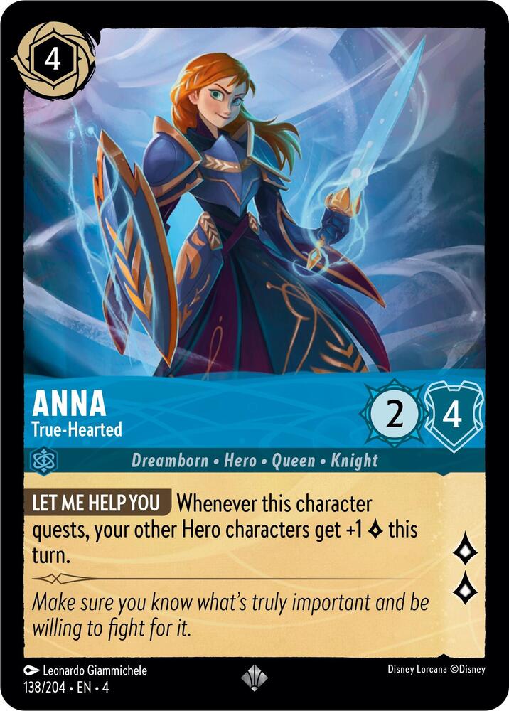 Anna - True-Hearted (Foil) - Ursula's Return