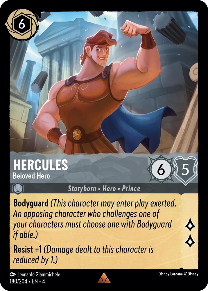 Hercules - Beloved Hero (Foil) - Ursula's Return