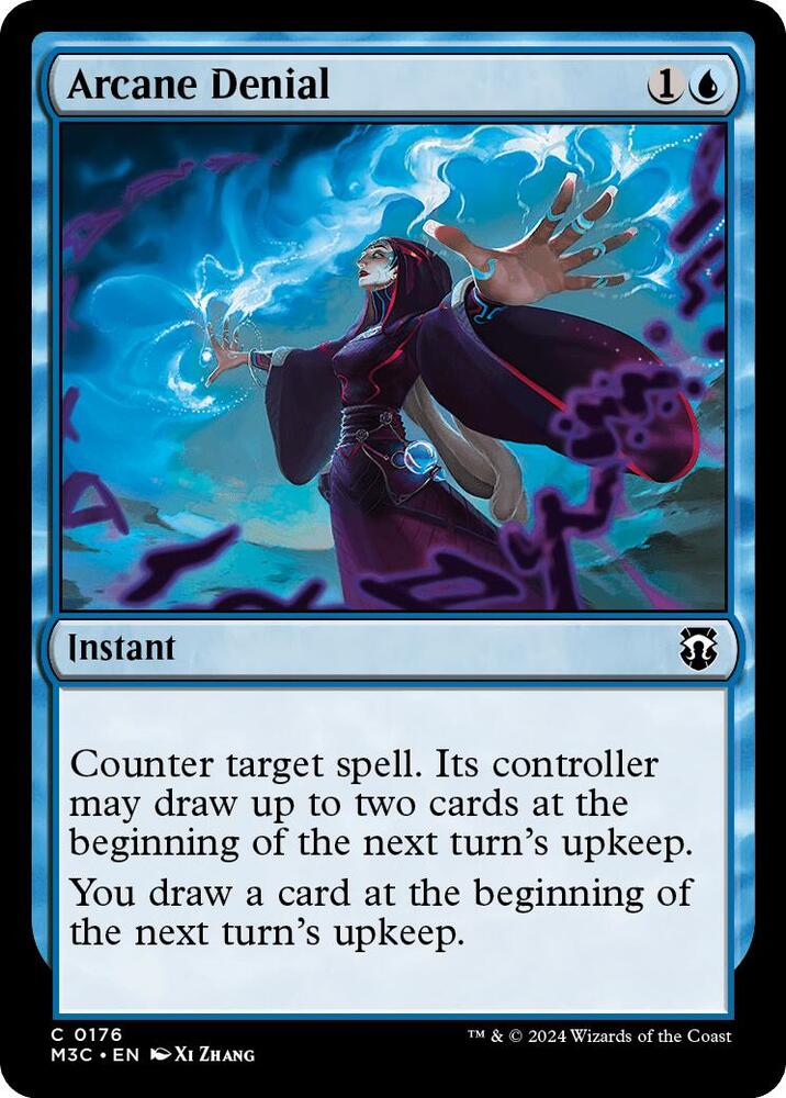 Arcane Denial (Ripple Foil) - Commander: Modern Horizons 3