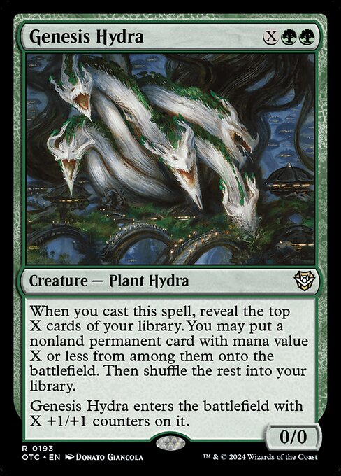 Genesis Hydra - Commander: Outlaws of Thunder Junction