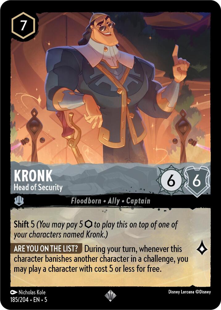 Kronk - Head of Security - Shimmering Skies