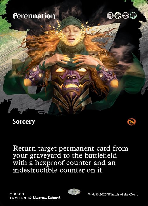 Perennation (Borderless) - Tarkir: Dragonstorm