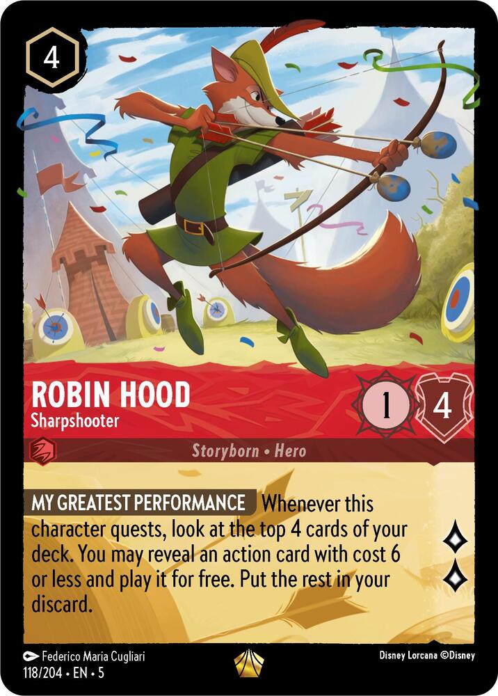 Robin Hood - Sharpshooter - Shimmering Skies