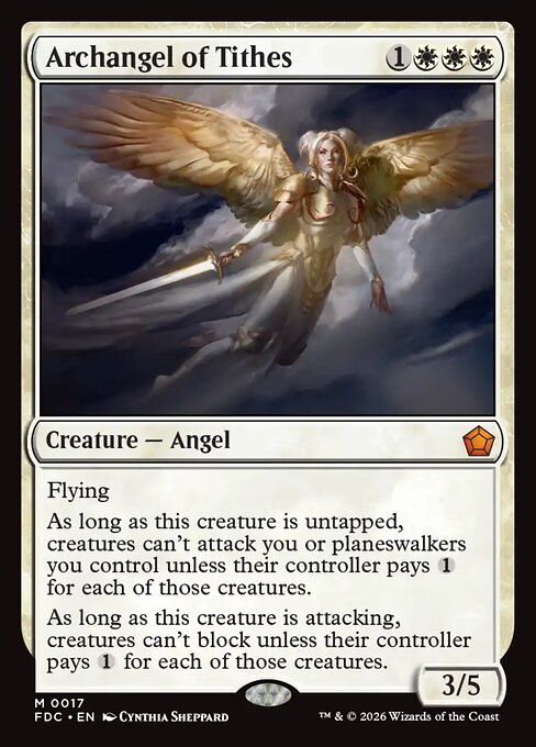 Archangel of Tithes - Commander: Foundations