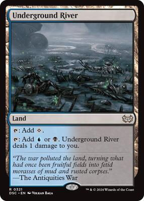 Underground River - Commander: Duskmourn: House of Horror