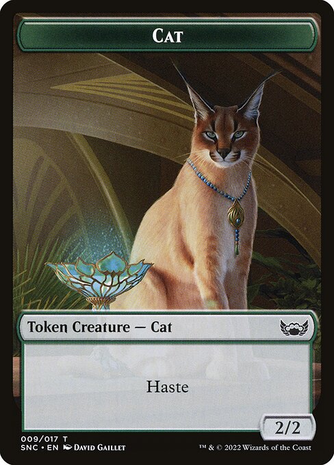 Cat Token (Foil) - Streets of New Capenna