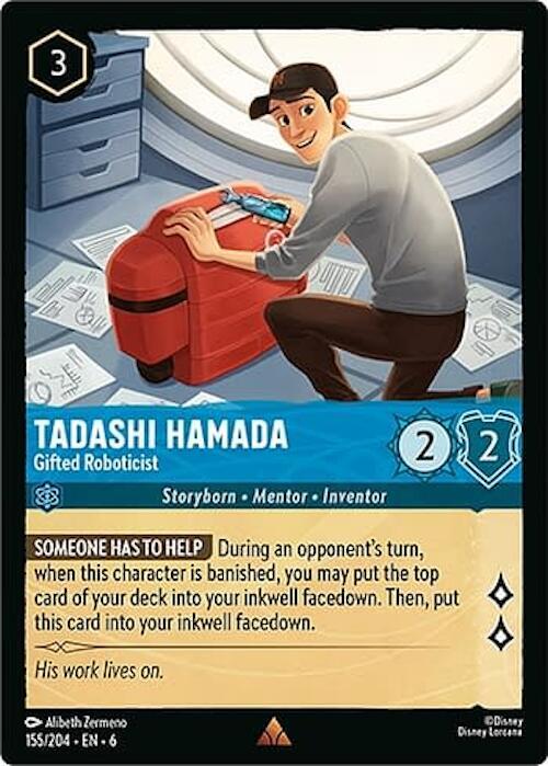 Tadashi Hamada - Gifted Roboticist (Foil) - Azurite Sea
