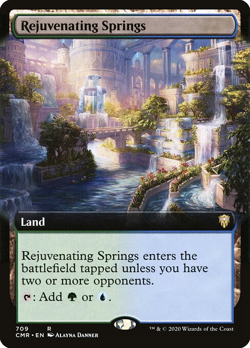 Rejuvenating Springs (Extended Art) - Commander Legends