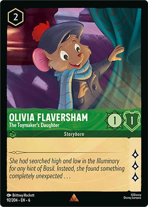 Olivia Flaversham - The Toymaker's Daughter (Foil) - Azurite Sea