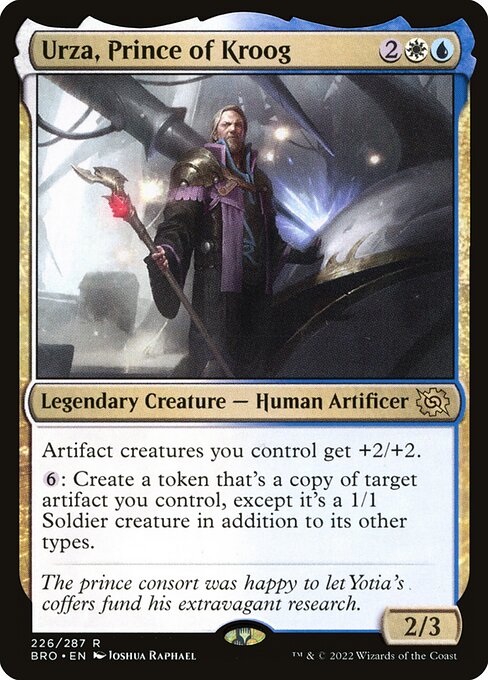 Urza, Prince of Kroog (Foil) - The Brothers' War