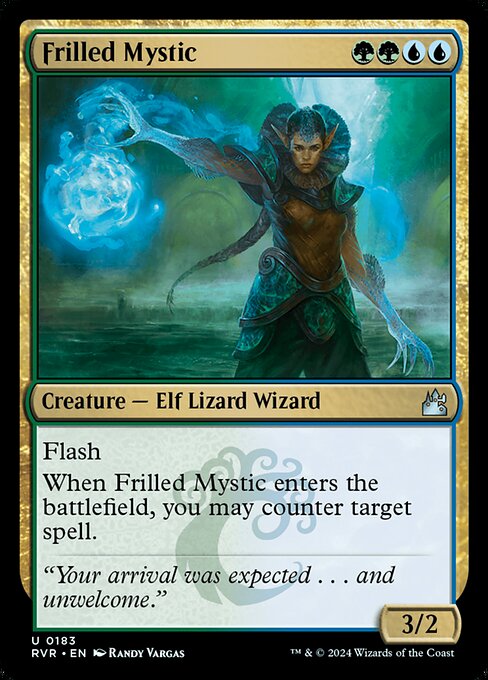 Frilled Mystic (Foil) - Ravnica Remastered