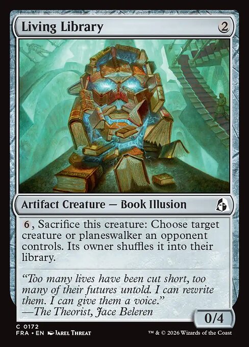 Living Library (Foil) - Reality Fracture