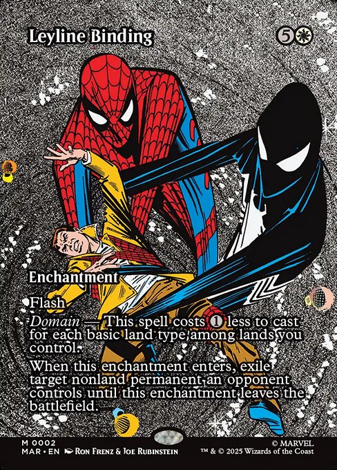 Leyline Binding (Borderless) - Marvel Universe Eternal-Legal