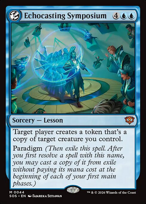 Echocasting Symposium (Foil) - Secrets of Strixhaven