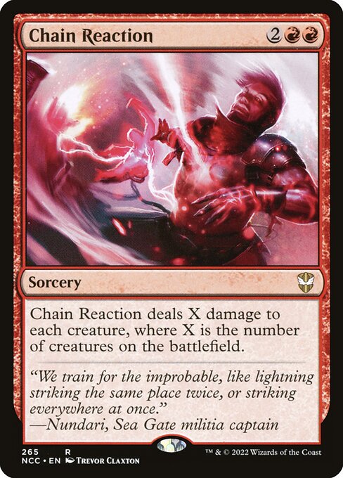 Chain Reaction - Commander: Streets of New Capenna