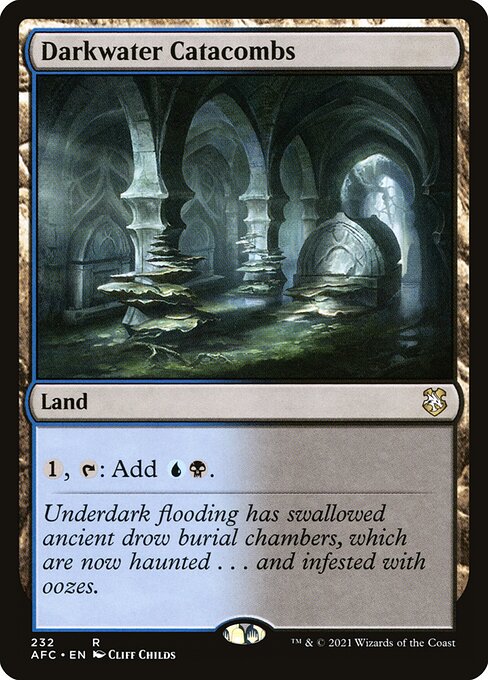 Darkwater Catacombs - Commander: Adventures in the Forgotten Realms