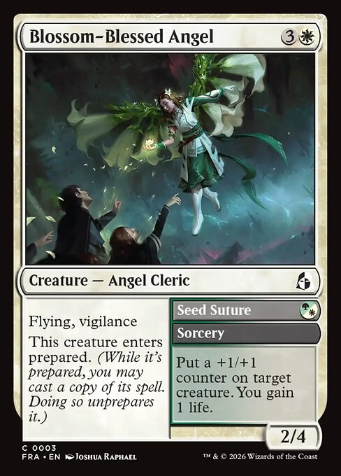 Blossom-Blessed Angel (Foil) - Reality Fracture