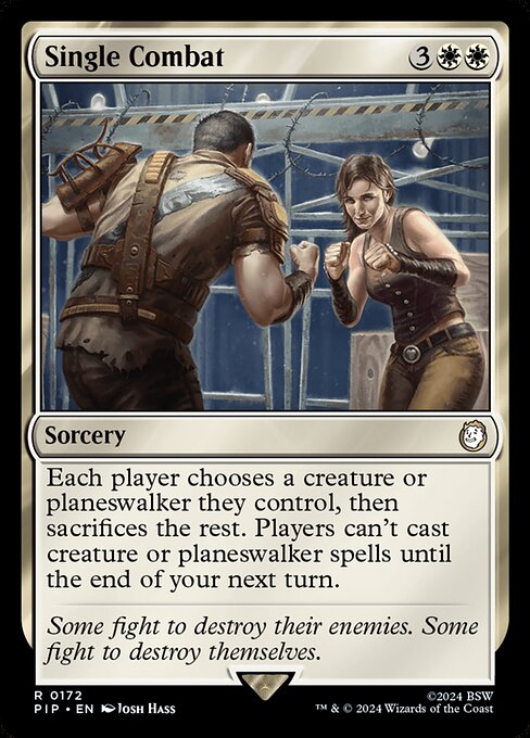 Single Combat - Universes Beyond: Fallout